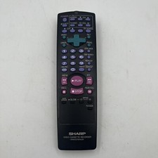 Sharp RRMCG1197AJSA Video Cassette Recorder VCR Remote Control Clean
