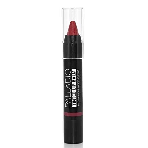 Palladio Tinted Lip Balm, Hydrating Moisturizing -Cherry Bomb- 0.07 oz