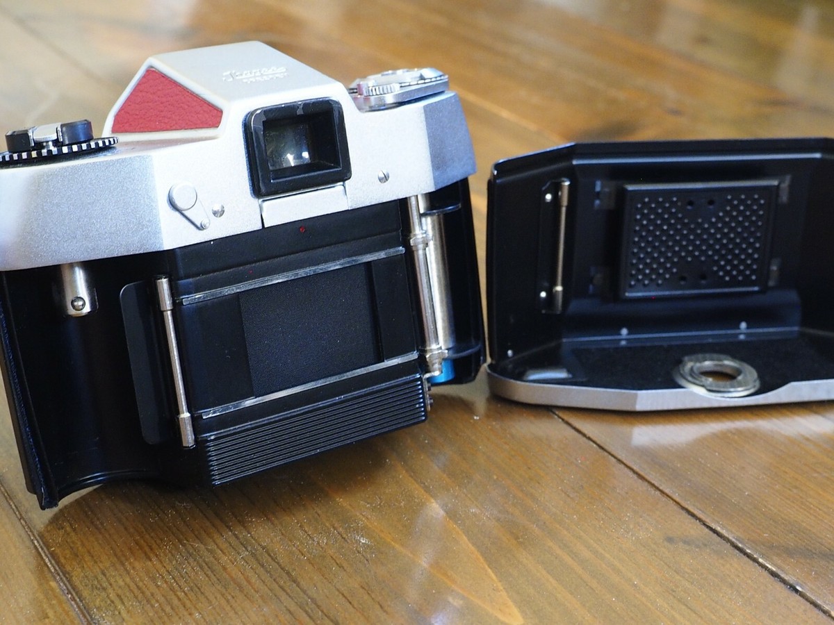 Ihagee Exa 500 1:2,8 f=50 mm Domiplan red leather, collectible | eBay