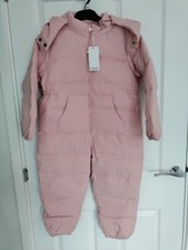 Baby Mädchen Mode Anzug Kapuze Overall Daunenmantel Strampler wattiert Oberbekleidung