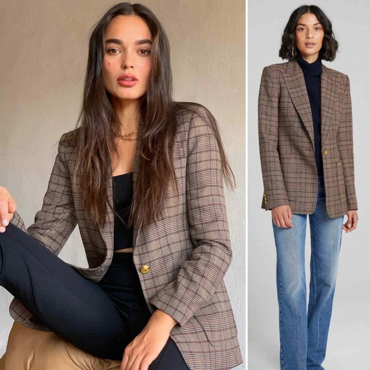 Gymnastik komme til syne guiden A.L.C Hicks Blazer Brown Bordeaux Blue Warm Plaid One-Button Size 14 | eBay Gymnastik komme til syne guiden A.L.C Hicks Blazer Brown Bordeaux Blue Warm Plaid One-Button Size 14 | eBay