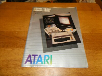 1982 Atari Home Computer Product Catalog *READ DESCRIPTION*