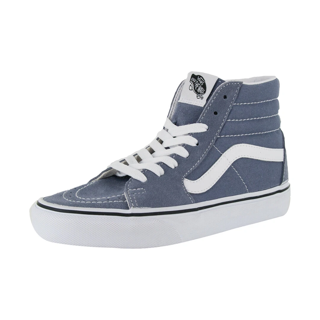 mod Sorg målbar Vans &#034;Sk8-Hi&#034; Sneakers (Blue Granite/True White) Skate High-Top  Shoes | eBay