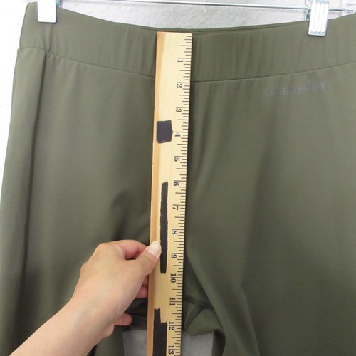 Leggings Outerknown OK Active verde medio 7/8 leggings traforati tempo libero - Foto 6 di 13