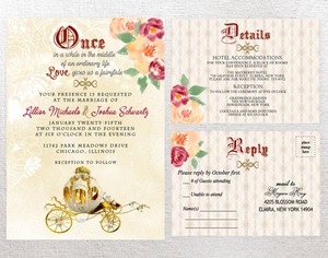 Fairytale Wedding Invitations Fairytale Bridal Shower Invitation