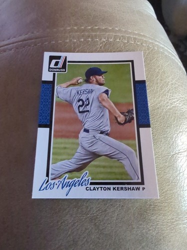 Clayton Kershaw #69 2014 Donruss card