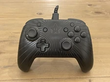 Nintendo Switch Faceoff Wired Pro Controller Mario Star Black PDP TESTED