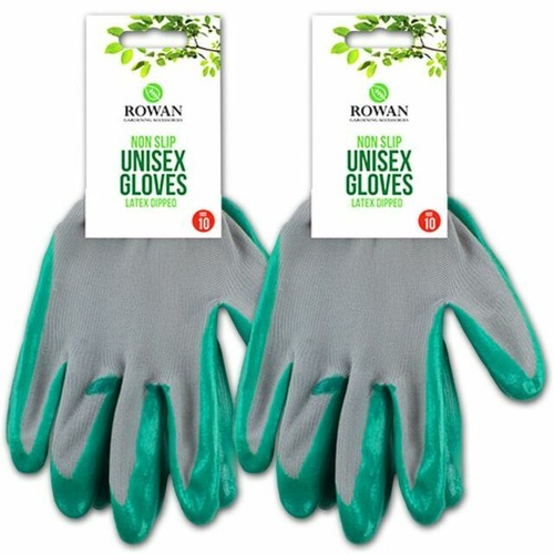 Elgood Reusable Long Sleeve Dishwashing Cleaning Gloves With Latex Free,Cotton Lining,Kitchen Gloves 2 Pairs,Purple Blue M - View #3