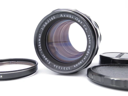 【MINT】PENTAX Super TAKUMAR 105mm F/2.8 Vintage Manual Focus Lens from JAPAN