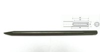 Sds Max - SpitzmeißEl 400Mm , Crv-Stahl , Von Rennsteig , MeißEl