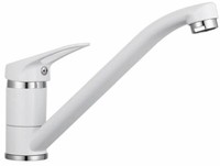Einhebel Wasserhahn SpüLbecken SpüLtisch KüChenarmatur Armatur Weiß