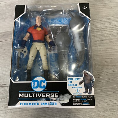 McFarlane DC Multiverse The Suicide Squad UNMASKED PEACEMAKER Target Exclusive