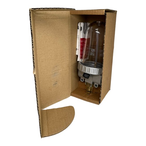 Riegler 101017 760K mist oiler standard G 1/2 polycarbonate container ...