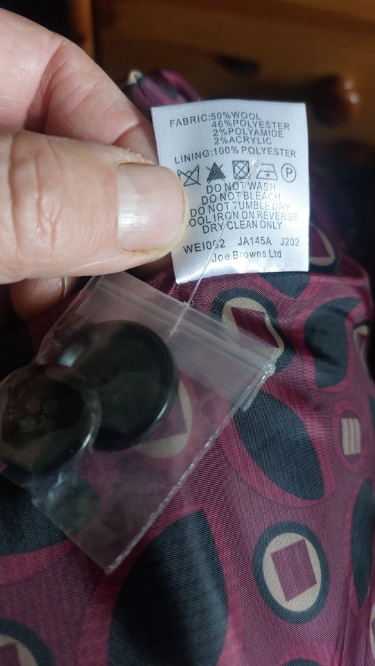 Joe Brown's Outer Limits Men's Tweed Look Wool / Polyester Blend Jacket