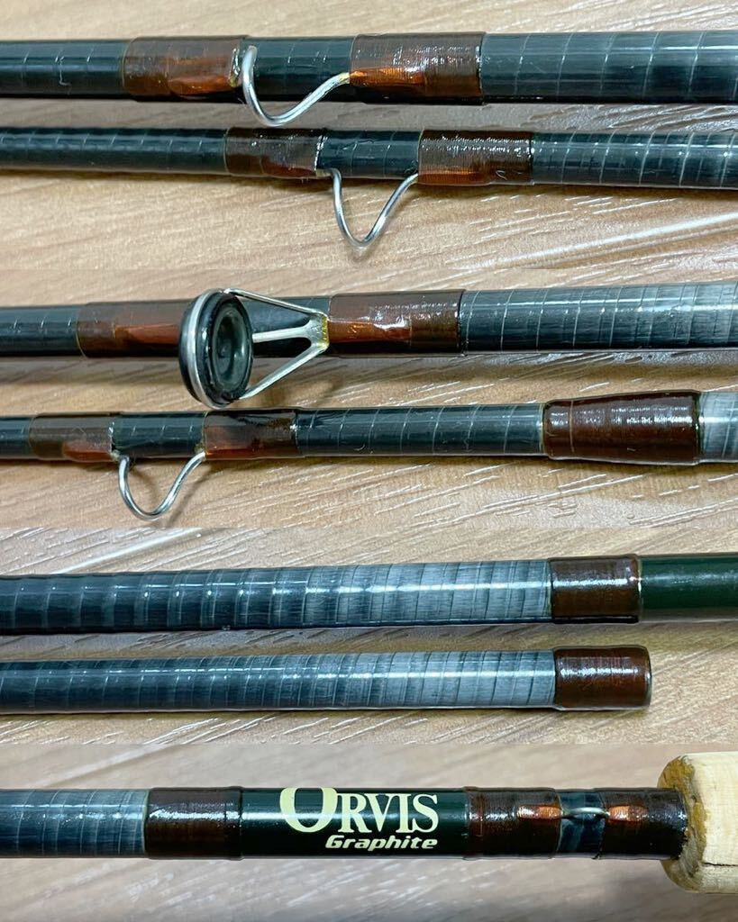 Old ORVIS Graphite RIVERMASTER 9.1/2' 3.5/8oz #8 with case Old ORVIS Graphite RIVERMASTER 9.1/2' 3.5/8oz #8 with case