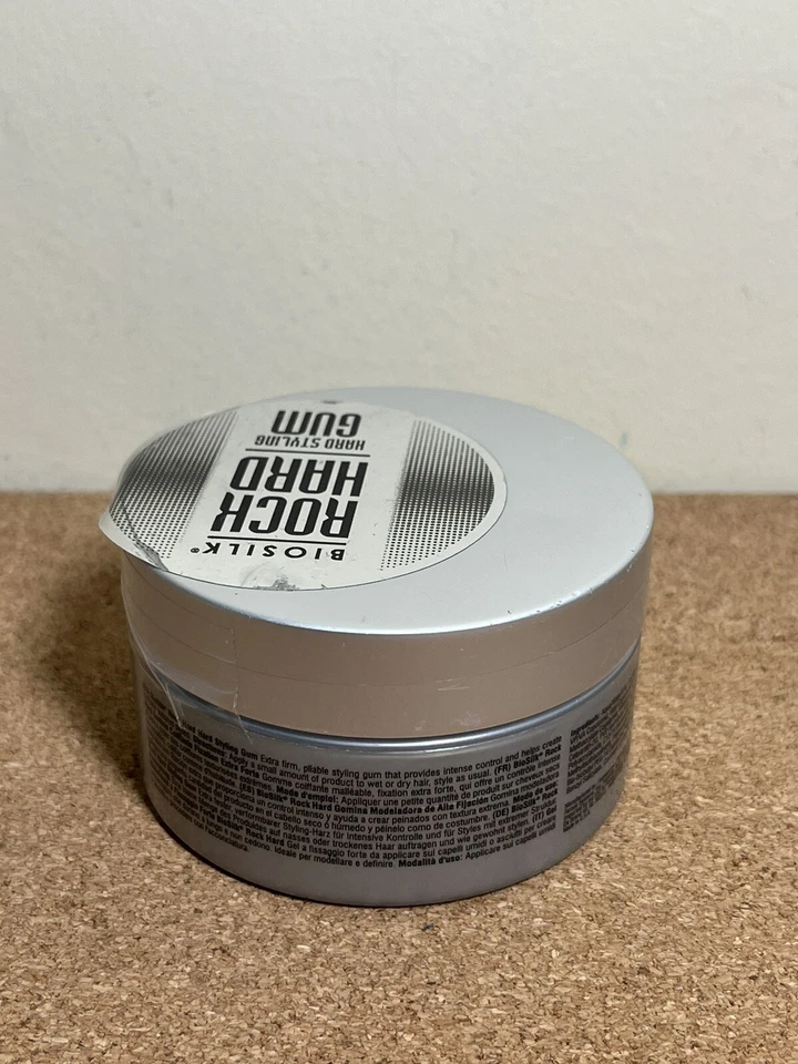 BioSilk Rock Hard Styling Gum, 1.9 oz Strong Hold - Image 2 of 3