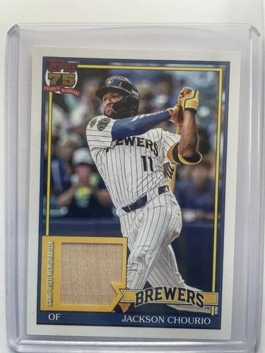 2026 Topps Series 1 Jackson Chourio Base (RAW)