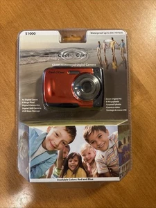 Cool-iCam Digital Camera Red S1000 Waterproof NEW SEALED