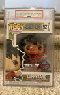 Funko Pop! One Piece Luffytaro #921 signed by luffy VA - PSA 1C41966 w/Prot