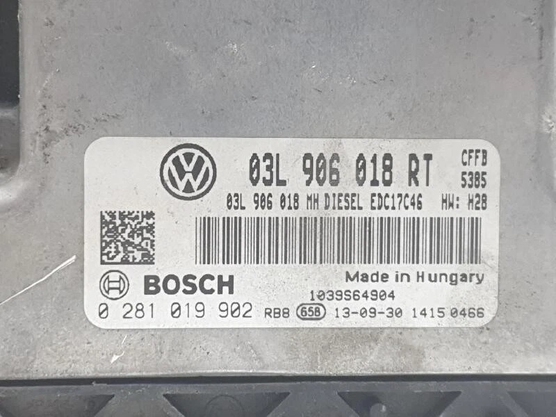 03L906018RT centralina motore per SKODA SUPERB II STATION WAGON (3T5) 383467 - Immagine 2 di 4