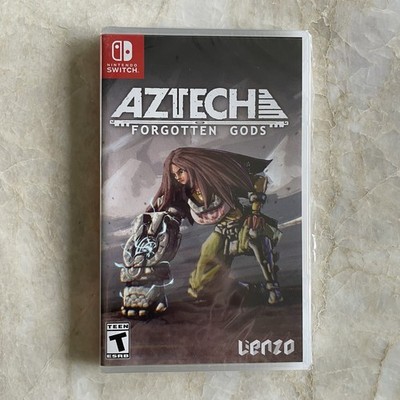 Aztech: Forgotten Gods Retail Cover (Switch) - Limited Run Games Distro - New