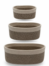 Set of 3 Storage Baskets for Organizing