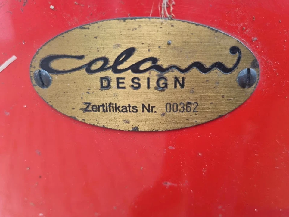 1970er Colani DESIGNER Mülleimer limitierte Auflage Nr. 362 of 1000 signed Germa - Bild 3 von 4