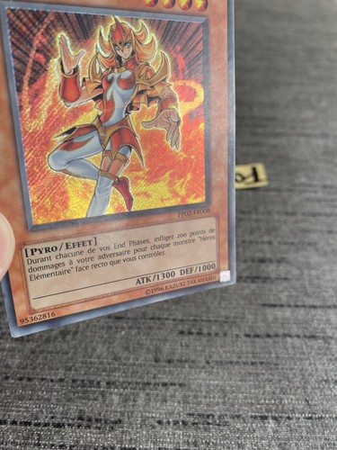 Carte Yu-gi-oh! Miss Chaleur Héros Élémentaire PP02-FR008 Secret Rare Français - Picture 10 of 22