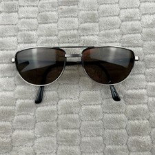 Vintage Arnet Pilot Sunglasses Black/ Grey  Worn See Photos