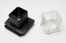 Microplane Cheese Grater Safety Clip-On Adaptor Holder Add-On Part Attachment #1