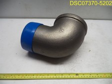 SCI 90 Degree Street Elbow, 4" Pipe, FNPT x MNPT, Malleable Iron, Class 150