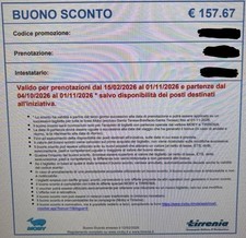 Buono sconto - codice coupon Moby/Tirrenia traghetto nave