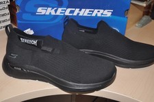 Image of SKECHERS MENS SLIP-ON SHOES MEMORY FOAM GO-WALK ARCH SKETCHERS Size-9. FREE P+P