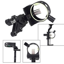 Mirino da tiro con l'arco regolabile con spaziatura perno regolabile precisione