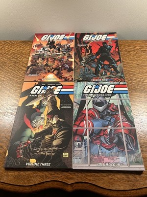 G.I. Joe ARAH Larry Hama Skybound Vol. 1 - 4 TPB Lot Excellent Image Lot