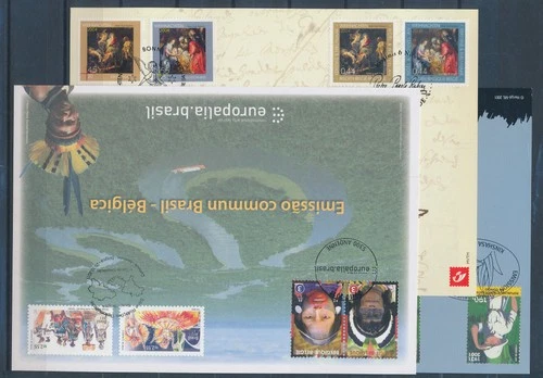 XE59635 Belgium joint issues europalia First Day Sheet used