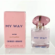 Giorgio Armani My Way New Nectar Eau de Parfum Splash Travel Size 7 mL / .23 oz