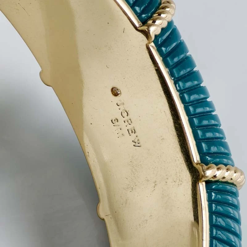 Nuevo Brazalete Jcrew Ovalado Abierto Declaración Elegante Mujeres Fiesta Vacaciones Joyería S/M Foto 4 de 4