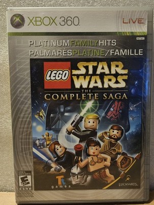 LEGO Star Wars: The Complete Saga (Microsoft Xbox 360, 2007) Platinum SEALED!!