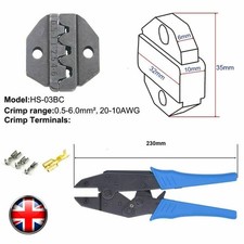 1PCS HS-30J/40J/03BC Multi-functional Cold-pressed Terminal Crimping Plier