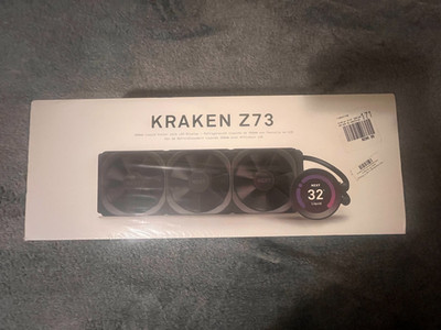 NZXT Kraken Sealed Z73 360mm - RL-KRZ73-01 - AIO RGB CPU Liquid Cooler