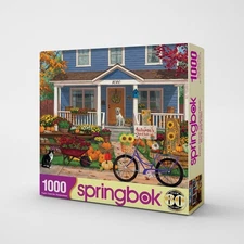 Autumn's Yard Sale 1000 Piece Jigsaw Puzzle Springbok New