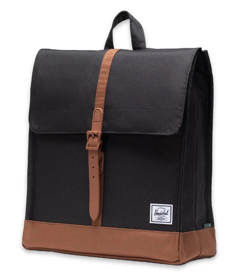 Mochila Herschel Supply Co. City, Preta, Volume Médio NOVA, FRETE RÁPIDO - Imagem 2 de 4