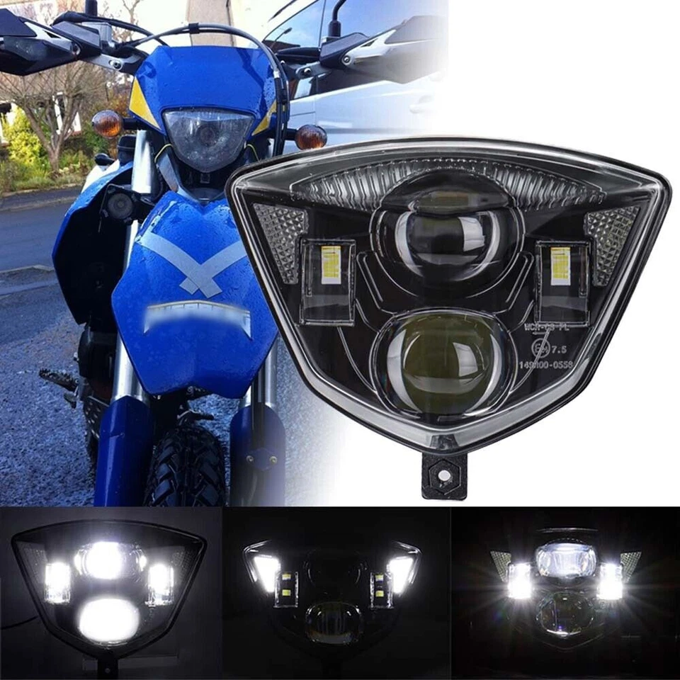 For Gas Gas EC250 EC300 EC250F EC300F 2021-2023 E24 LED Headlight Hi/Lo Beam DRL - Image 2 of 4