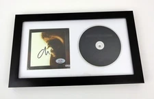The Weeknd Signed Autograph Hurry Up Tomorrow CD Framed PSA/DNA COA