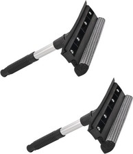 2 Pack Squeegee for Car Window Cleaning and Windshield Washing Standard Window S