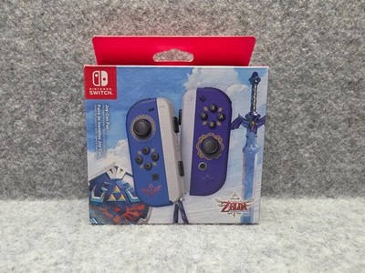 NINTENDO JOY CON PAIR THE LEGEND OF ZELDA SKYWARD SWORD EDITION CONTROLLER NEW