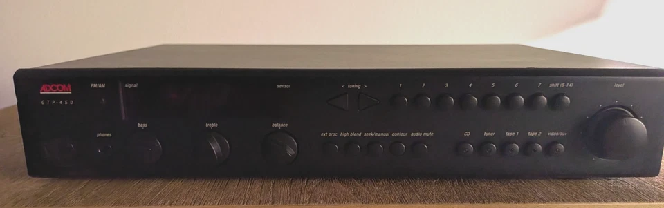 ADCOM GTP-450 Preamplifier Tuner Pre-Amp Radio AM/FM - Image 2 of 4