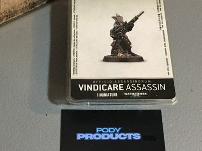 A34490 WARHAMMER 40K OFFICIO ASSASSINORUM VINDICARE ASSASSIN NIB GW