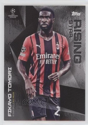 2021-22 Topps UCL Summer Signings On Demand Rising Star Black /99 Fikayo Tomori